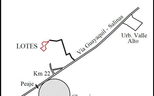 Venta de Terrenos, Lotización Tiffany. Km 22 Vía a La Costa.